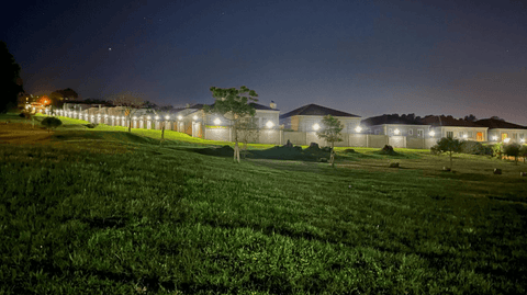 Illuminating Security: Perimeter Lighting at La Veritas Estate