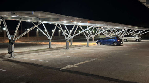 Carport Lighting That Goes Up Fast