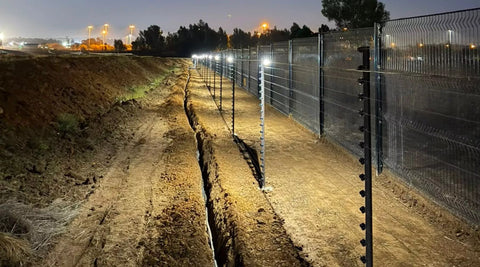 No trenching, no concrete footings, no competing with your EPC programme